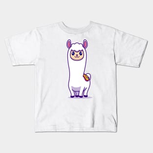 Cute Alpaca Kids T-Shirt